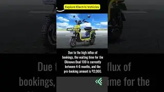 Okinawa Dual 100 Price, Range and Specifications #shorts #electricvehicle #electricscooter
