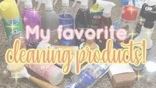 NEW! FAVORITE CLEANING PRODUCTS 2019