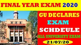 GU Declares Final Year Exam 2020 Schedule | All University Exam Update - Tour2Tech