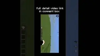 how to hide button in minecraft pe #shorts