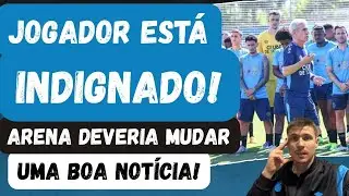 🚨JOGADOR ESTÁ INDIGNADO COM TÉCNICO LUÍS CASTRO | A ARENA DO GRÊMIO DEVERIA MUDAR | UMA BOA NOTÍCIA!