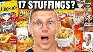 We Made 17 Different Kinds Of Stuffing (Blind Taste Test)