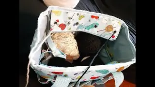 KOKNIT Knitting & Crochet Bag, Durable Yarn Organizer Tote Bag with Plenty of Pockets, A Perf Review