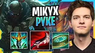 MIKYX DESTROYING WITH PYKE! | G2 Mikyx Plays Pyke Support vs Senna!  Season 2023
