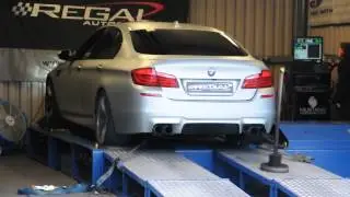 BMW F10 M5  Benchmark Rolling Road Runs at Regal Autosport