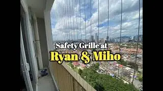 Safety Grille at Ryan and Miho #balconygrills #ryanmiho #pj #renovation