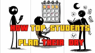 HOW TOP STUDENTS PLAN THEIR DAY (STEP-BY-STEP)