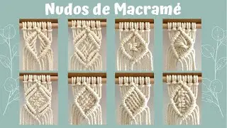 8 Opciones 💡 para NUDOS con 6 cuerdas ~ 8 Combinations for 6 ropes knots