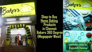 Shop to Buy Home-Baking Products in Chennai: Baker's 360 Degree
