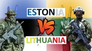 Estonia vs Lithuania Military Power & Economic Comparison 2020