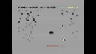 Centipede 2025 (Commodore 64, PAL)|Score: 54 663|Wave: 9 #commodore #c64 #gameplay #shmup #retrogame