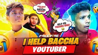 I HELPED BACCHA YOUTUBER😬🤯 HATERS LIVE RAGGING ON BACCHA YOUTUBER😂🤣 @NonstopGaming_ @RaiStar