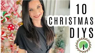 🌲10 DIY DOLLAR TREE CHRISTMAS CENTERPIECES WREATH🌲 Ep 24 