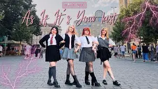 [K-POP IN PUBLIC ONE TAKE] BLACKPINK (블랙핑크) - As If It's Your Last | Cover by ! SCREAM ft. Aura