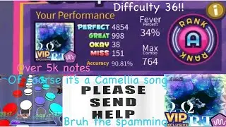 NEW INSANE CAMELLIA SONG - Omega X2 Parts [VIP] [36] [A] - Roblox Robeats