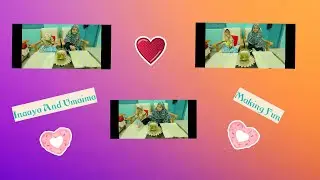 INAAYA AND UMAIMA HAVING FUN || with trend || Full On Dhamal || Boom Baam Challenge || 