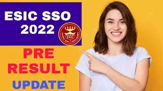 ESIC SSO Prelims Result | ESIC SSO Result 2022 | ESIC SSO Result | ESIC SSO Result Date | ESIC SSO