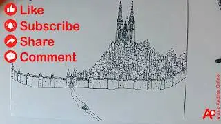 incomplete castle study draw