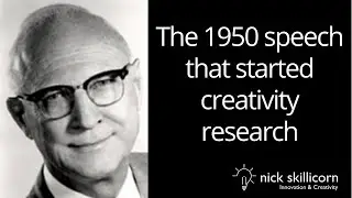 Nick Skillicorn LIVE: Where creativity research started