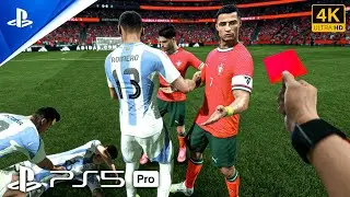 EA FC 26 (PS5 PRO) Portugal vs Argentina | Pro Enhanced Graphics Gameplay [4K 60FPS HDR] FIFA 26