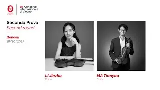 The 58th International Violin Competition &ldquo;Premio Paganini&rdquo; &ndash; (Second Round &ndash; session I&deg;) 18.10.2025