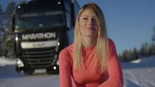 PROJECT NORTH - możesz nam ufać w każdych warunkach! Ice drift | truck drift with Iwona Blecharczyk