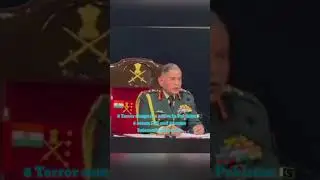 Army chief Upendra Dwivedi powerful message to Pakistani terrorists #indianarmy #news