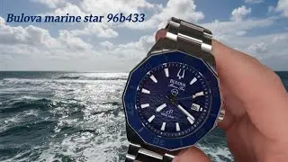 Super Smooth Bulova Marine Star 96B433 Divers Precisionist Watch