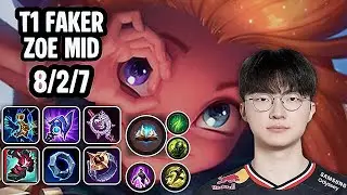 T1 Faker Zoe Mid SoloQ Replay 20260130