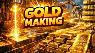Inside Gold Production: Mining, Refining & Casting Pure Gold Bars