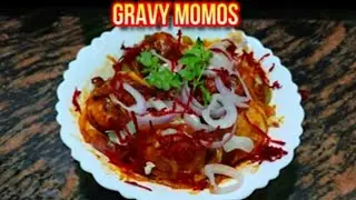 Gravy Momos -ग्रेवी मोमोज