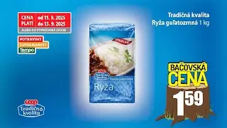 Ryža guľatozrnn&aacute;, Raciol repkov&yacute; olej a Bambino črievko v akcii | COOP Jednota | 2025