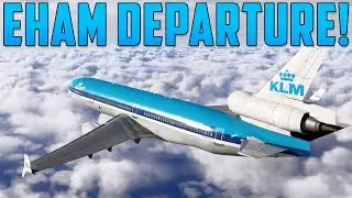 ✈️ KLM TFDi MD-11 ➜ SINT MAARTEN! ✈️ DEPARTURE! ✈️ EHAM ➜ TNCM ✈️