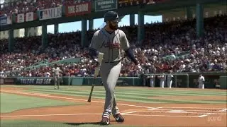 MLB The Show 17 - Atlanta Braves vs Boston Red Sox | Gameplay (PS4 Pro HD) [1080p60FPS]