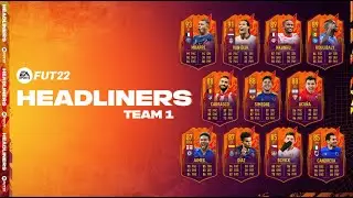 FIFA 22 FULL HEADLINERS TEAM REVIEW!!!