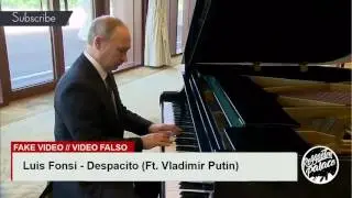 Vladimir Putin plays Despacito on piano!!! // Vladimir Putin toca Despacito en piano!!!
