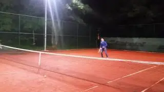 Tennis court Baseline, Haris Džinović, Savo Milosević, Asmir Kola&scaron;inac, Muamer Hukić