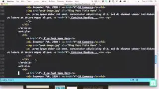 Convert a Warm, Cheerful Web Design to HTML and CSS