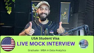 Mock Interview for US Student Visa -  MBA || Midwestern State University Texas | Subdhara Rijal