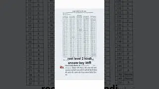 reet level 2 hindi answer key जारी (चार प्रश्न के उत्तर चेंज)