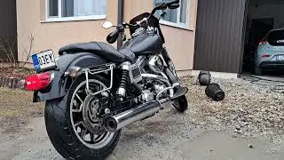 Harley Davidson FXDL Low Rider quick wash and sound check