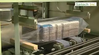 DOMINOS -Automatic shrink wrapping machine with 4 Side Sealing System