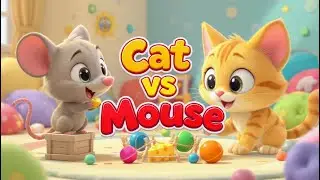 Funny 3D Cat vs Mouse Adventure | Tom & Jerry | Cartoon