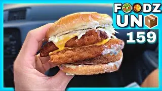 Jack in the Box Fish Sandwich Deluxe - Foodz Unbox 159