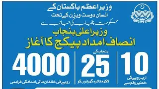 Procedure of submission of online application under insaf imdad program