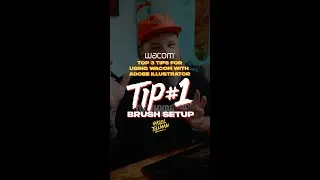 WACOM TIP 1 // Brush setup in Adobe Illustrator
