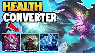 Health to Damage COVERTER Build... Stack HP For Big Damage!