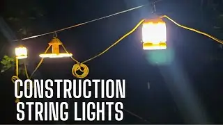 Construction Lights 5pk | Construction String Lights | Outdoor Lighting