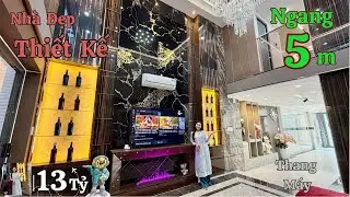 Nhà Đẹp Gò Vấp Ngang 5 x 18m Có Thang Máy , Phòng Ngủ Lớn, Thiết Kế Hiện Đại 2026 Giá Tốt Nhất Quận