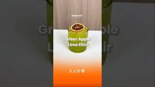 🍏 Green Apple Lime Elixir 🍋&zwj;🟩 by #Ecolatte #powderdrink #supplierminuman #halal #bpom #usahaminuman